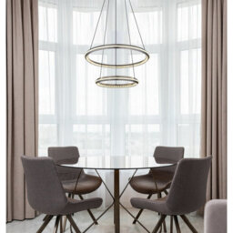 Luminosa Lighting Luminosa Alaina Pendant Ceiling Light Grey Matt 2X Led Dimmable 2700-6000K - thumbnail 9