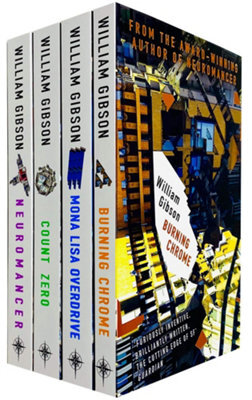 Orion Sprawl Series Complete 4 Books Collection Set By William Gibson (Neuromancer, Count Zero, Mona Lisa Overdrive & Burning Chrome) - image 1
