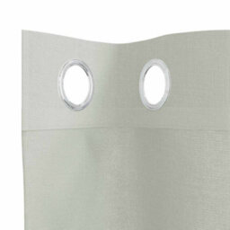 Berkfield Voile Curtains With Grommets 2 Pcs Light Grey 140X140 Cm - thumbnail 5