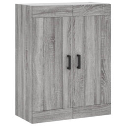 Berkfield Wall Mounted Cabinet Grey Sonoma 69.5X34X90 Cm Engineered Wood - thumbnail 2