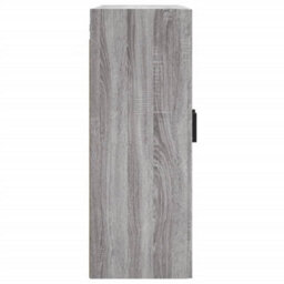 Berkfield Wall Mounted Cabinet Grey Sonoma 69.5X34X90 Cm Engineered Wood - thumbnail 8