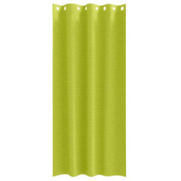 Berkfield Curtains With Curtains 2 Pcs Apple Green 260 X 140 Cm Polyester - thumbnail 3