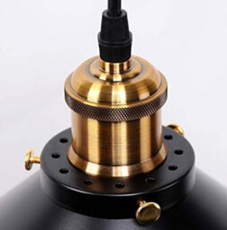 3Way Pendant Light Fixtures Hanging Pendant Lighting Ceiling Lamp E27 Black - thumbnail 5