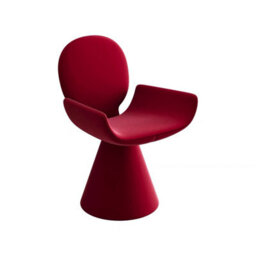 Abrihome Red Light Luxury Dressing Stool With 360-Degree Swivel, Ideal Vanity Seat For Bedroom & Ladies' Dressing Area - thumbnail 8