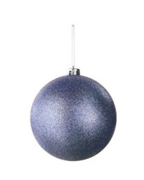 Werchristmas Ice Blue Extra Large Shatterproof Bauble Glitter 15 Cm - thumbnail 1