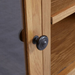 Berkfield Tv Cabinet 110X35X44 Cm Solid Oak Wood - thumbnail 7