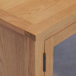 Berkfield Tv Cabinet 110X35X44 Cm Solid Oak Wood - thumbnail 6