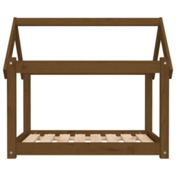 Berkfield Dog Bed Honey Brown 81X60X70 Cm Solid Wood Pine - thumbnail 5