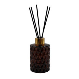Woodside Home Living Autumn Reed Diffuser Vase - Autumn Brown - thumbnail 1