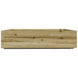 Berkfield Garden Planter 100X100X26.5 Cm Impregnated Wood Pine - thumbnail 6
