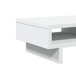 Walplus Monitor Stand White 50X27X15 Cm Engineered Wood - thumbnail 7