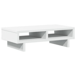Walplus Monitor Stand White 50X27X15 Cm Engineered Wood - thumbnail 6