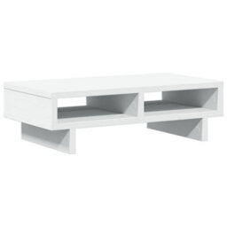 Walplus Monitor Stand White 50X27X15 Cm Engineered Wood - thumbnail 2