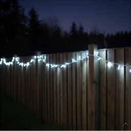 Pegdev - Pdl Led String Lights Cool White, White Rubber Ip65 Connectable Outdoor Indoor Garden Patio Wedding Party 10M - thumbnail 3