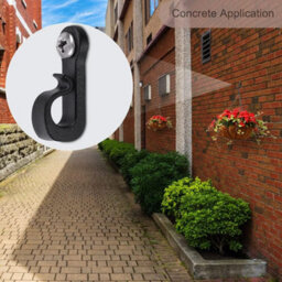 30-Pack Screw-In Light Hooks For Outdoor String, Fairy & Christmas Lights-Durable Patio & Indoor Hanging Clips, Mounting Hardware - thumbnail 3