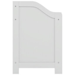 Lassic Bath Vida Priano Toy Box Storage Ottoman Chest, White - thumbnail 9