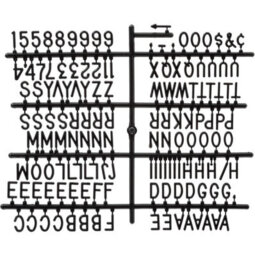 Arpan Multi Aperture Personalised Photo Picture Frame Alphabet Or Number Holds 10 Photos (White) - thumbnail 6