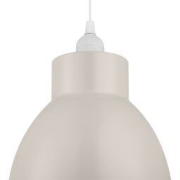 GoodHome Fulgo Beige Round Lamp Shade (D)20.8Cm - thumbnail 6