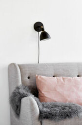 Nordlux Ray Metal Wall Light  Black,plug In Or Mains - thumbnail 2