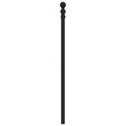 Berkfield Metal Headboard Black 193 Cm - thumbnail 5