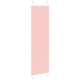 Berkfield Pleated Blind Pink 55X200 Cm Fabric Width 54.4 Cm Polyester - thumbnail 4