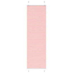Berkfield Pleated Blind Pink 55X200 Cm Fabric Width 54.4 Cm Polyester - thumbnail 1