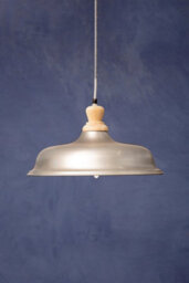 Orsina Small Pendant Light With Zinc Finish, Ceiling Light For Kitchen Or Dining Room, Durable Hanging Lamp - thumbnail 3