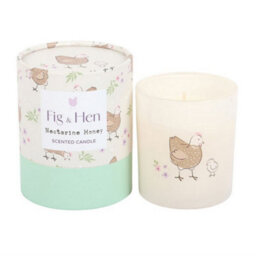 Something Different Nectarine Honey Mother Hen Scented Candle Green/white (One Size) - thumbnail 1
