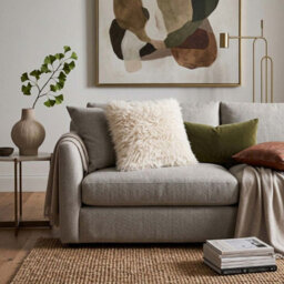 Homescapes Cream Faux Mongolian Fur Cushion, 40 X 40Cm - thumbnail 6