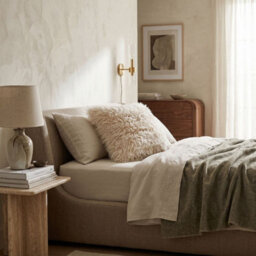 Homescapes Cream Faux Mongolian Fur Cushion, 40 X 40Cm - thumbnail 7