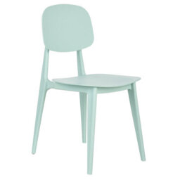 Wyld And Coco Home Mint Green Set Of 2 Lightweight Polypropylene Outdoor Dining Chairs - thumbnail 4