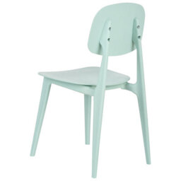 Wyld And Coco Home Mint Green Set Of 2 Lightweight Polypropylene Outdoor Dining Chairs - thumbnail 6