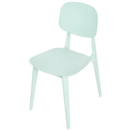 Wyld And Coco Home Mint Green Set Of 2 Lightweight Polypropylene Outdoor Dining Chairs - thumbnail 5