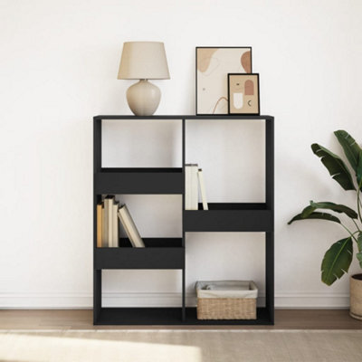 Berkfield Book Cabinet/room Divider Black 100X33X115 Cm - image 1