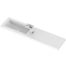 Hudson Reed 1105mm Anthracite Gloss Freestanding Vanity Unit With Basin & Wc Combination - thumbnail 2