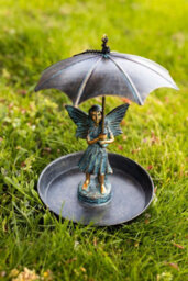 Hanging Wild Garden Bird Feeder Fairy Ornament - thumbnail 4