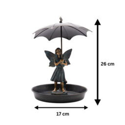 Hanging Wild Garden Bird Feeder Fairy Ornament - thumbnail 9
