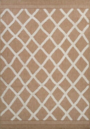 Harper Aztec Pattern Water Resistant Indoor Area Rugs Cream 160X230 Cm - thumbnail 3