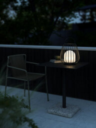 Nordlux Jim Outdoor Metal Lantern Battery 3-Level Dimming Black, Led - thumbnail 3