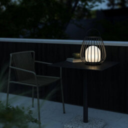 Nordlux Jim Outdoor Metal Lantern Battery 3-Level Dimming Black, Led - thumbnail 1