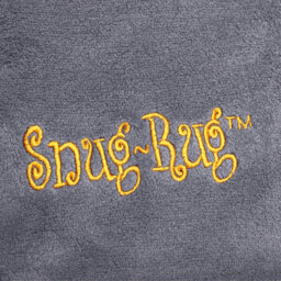 Lilac Grey Snug Rug Deluxe Blanket With Sleeves Luxury Cosy Super Soft Coral Fleece Fabric Long Oversized Pouch Pocket Adults - thumbnail 8