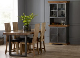 Buttercup Farm Dining Chair Matching Metropolis Industrial (Set Of 2) - Metal/acacia Solid Wood - L50 X W46 X H105 Cm - thumbnail 5