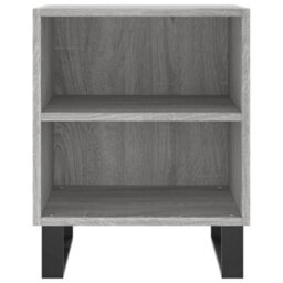 Berkfield Elegant Bedside Cabinets 2 Pcs Grey Sonoma 40X30X50 Cm Engineered Wood - thumbnail 5