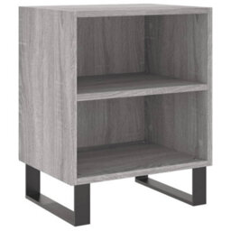 Berkfield Elegant Bedside Cabinets 2 Pcs Grey Sonoma 40X30X50 Cm Engineered Wood - thumbnail 4
