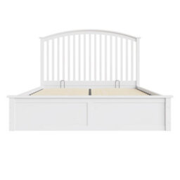 Gfw Madrid Wooden Ottoman Bed 150Cm King Size White - thumbnail 2