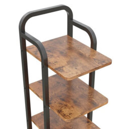 7 Tier For 7 Pairs Of Shoes Vertical Shoe Rack Tall Shoe Tower Storage Shelf Organizer Shoe Tower - thumbnail 4