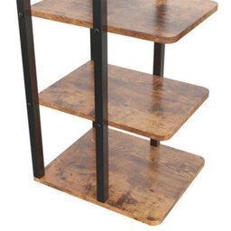7 Tier For 7 Pairs Of Shoes Vertical Shoe Rack Tall Shoe Tower Storage Shelf Organizer Shoe Tower - thumbnail 5