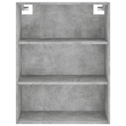 Berkfield Highboard Concrete Grey 69.5X34X180 Cm Engineered Wood - thumbnail 6
