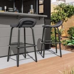 Suncast Grey Plastic Stool, Pack Of 2
