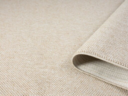 Avior Washable Plain Living Room Area Rug - Loop Pile Pebble Design Beige 120Cm X 170Cm - thumbnail 3